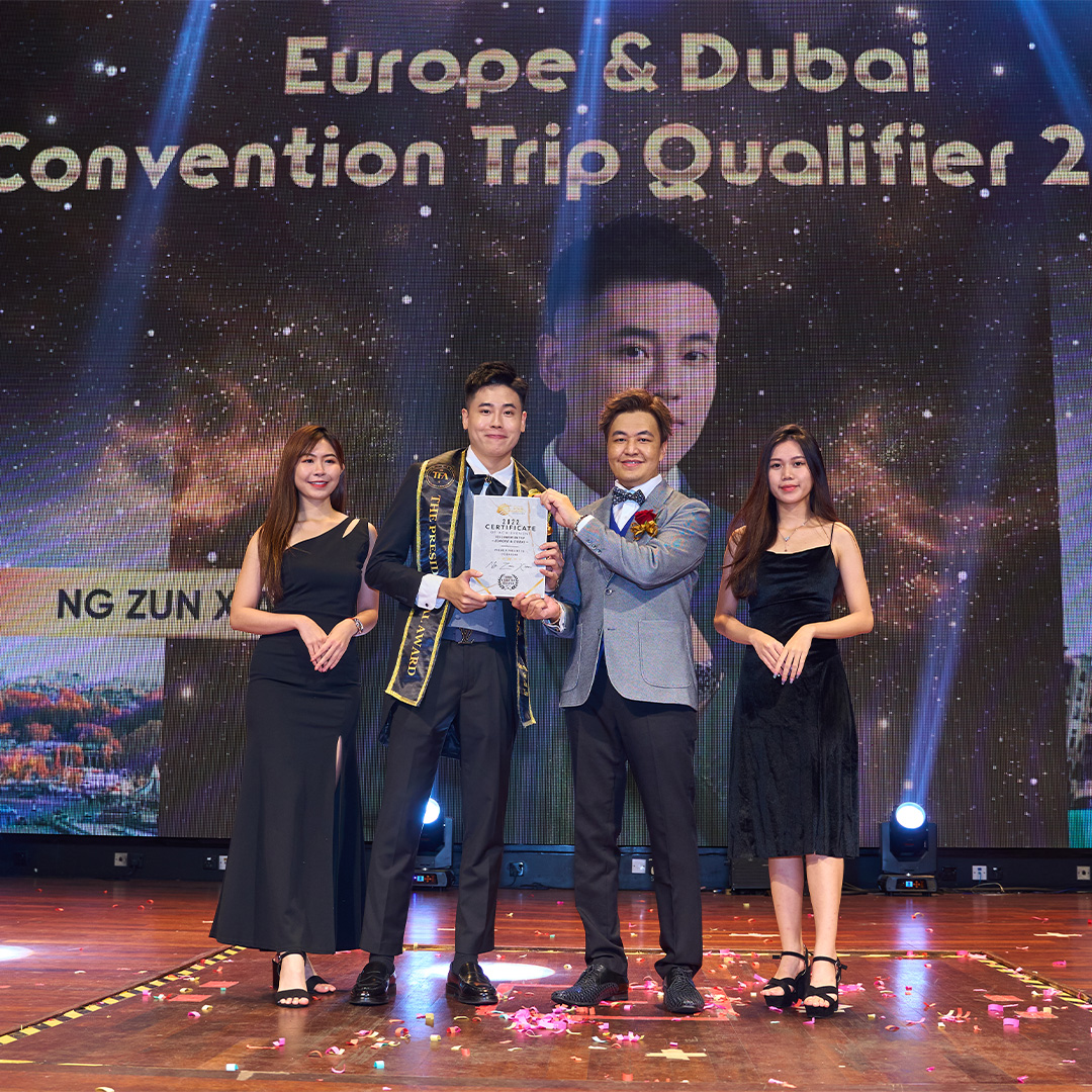 Europe & Dubai Convention Trip Qualifier
Darren Ng